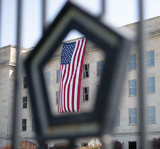 Flag over Pentagon