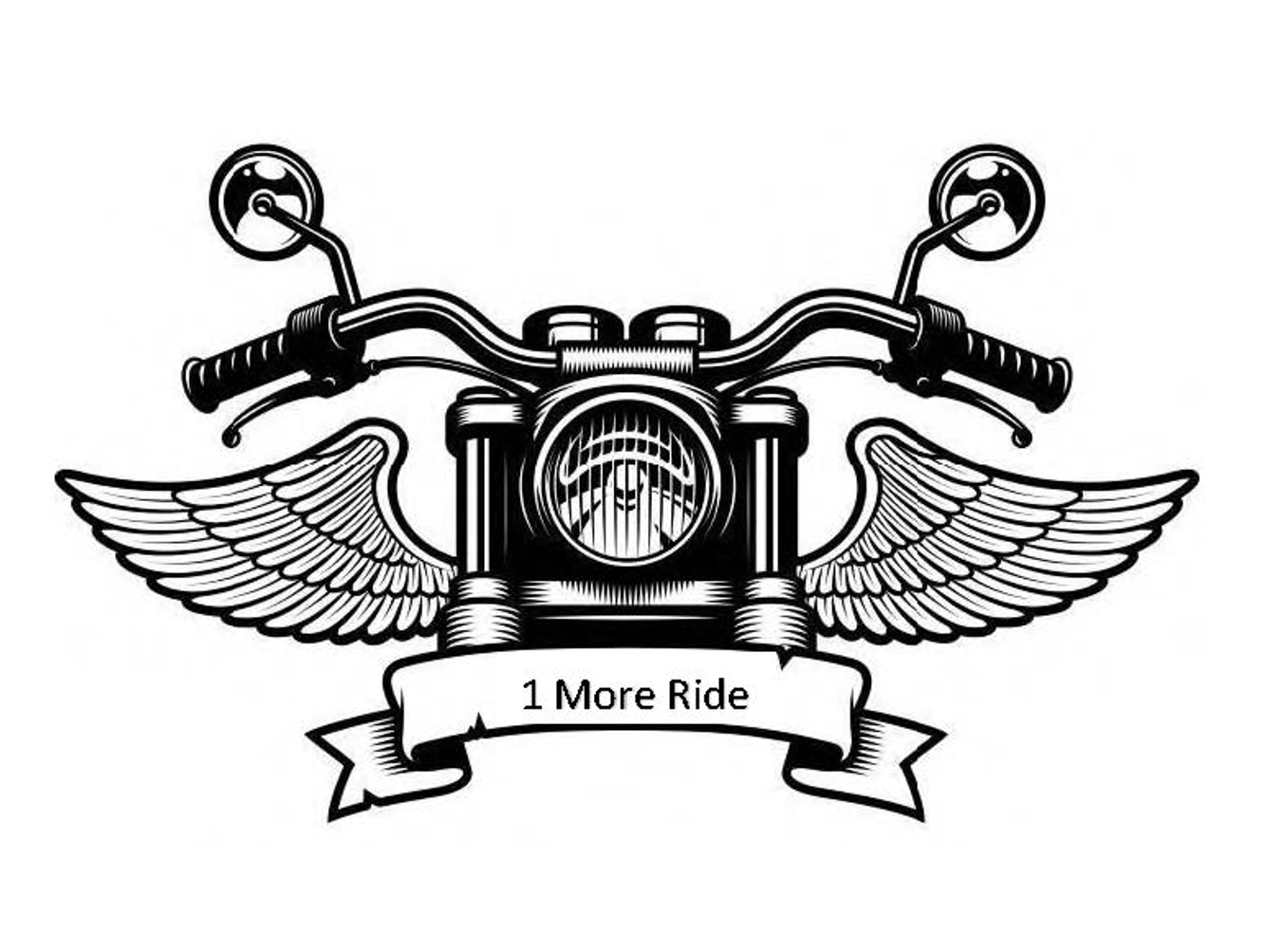 1 More Ride Motorcycle Hearse