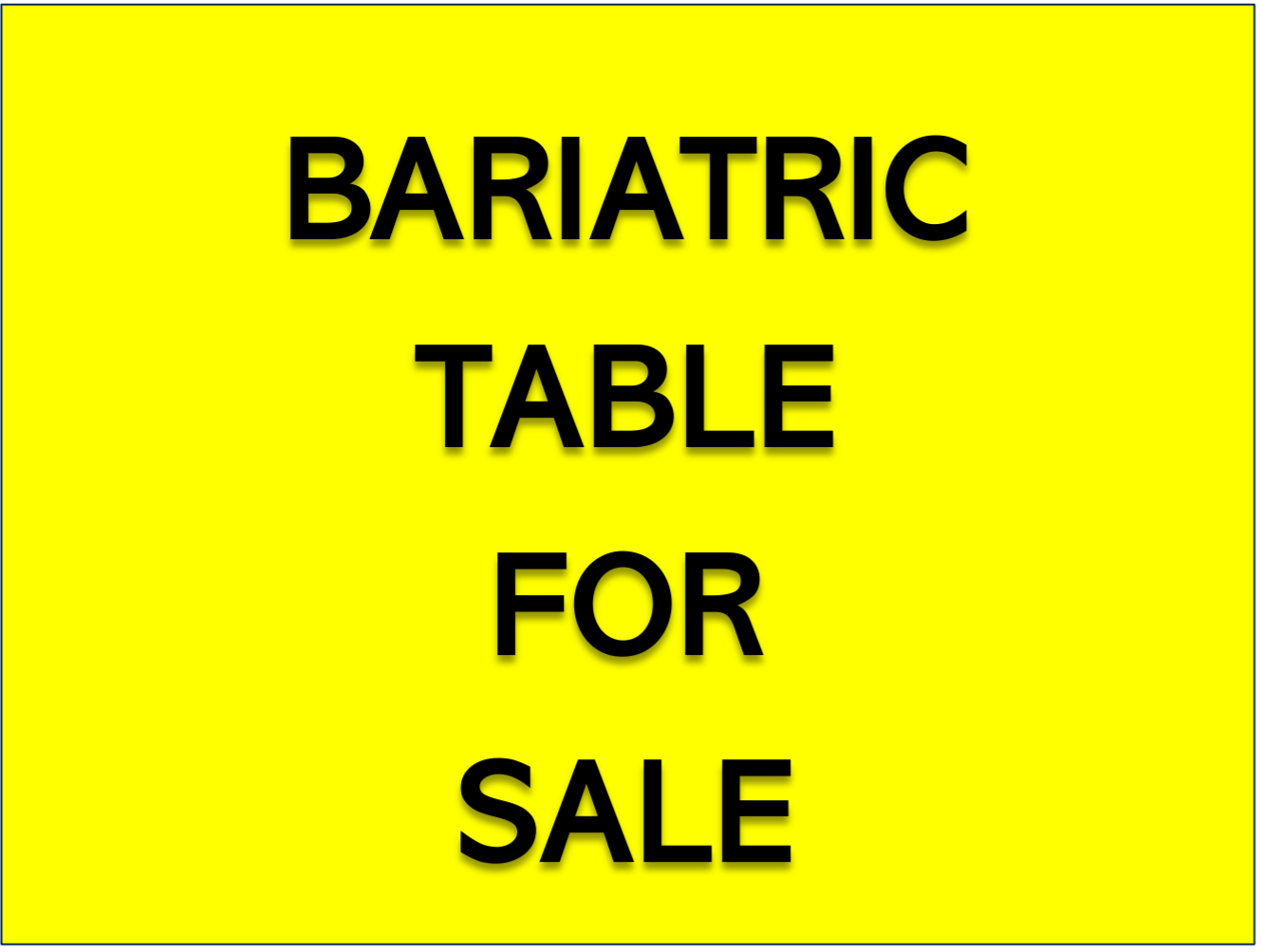 Bariatric Autopsy/Embalming Table For Sale